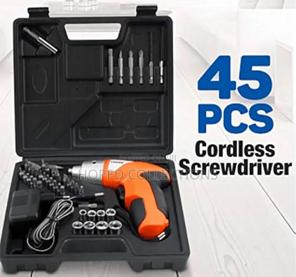 45pcs Cordless Screwdriver