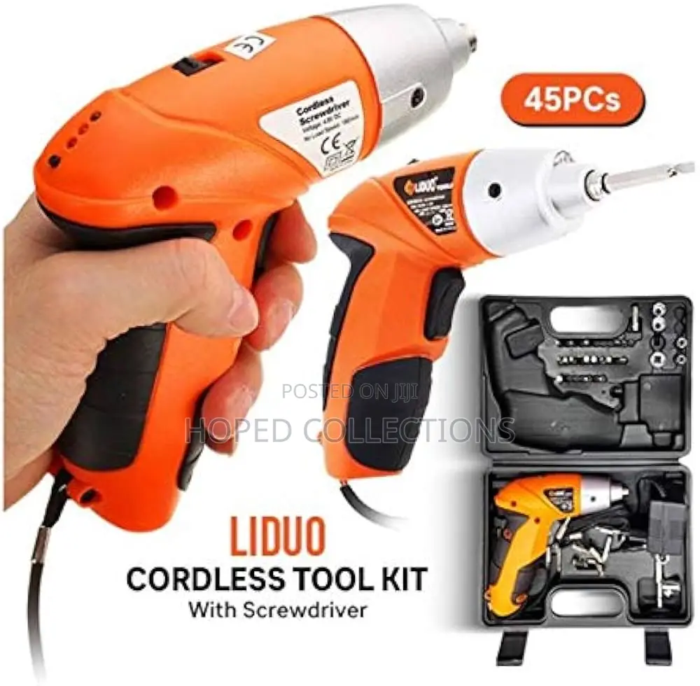 45pcs Cordless Screwdriver