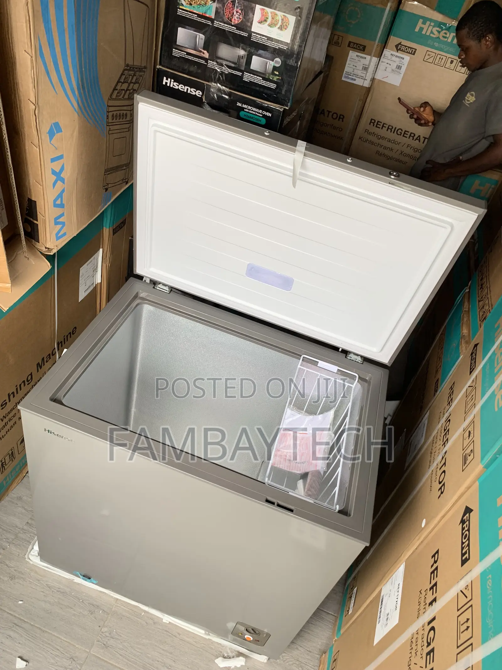 260sh Hisense Large Storage Capacity Freezer