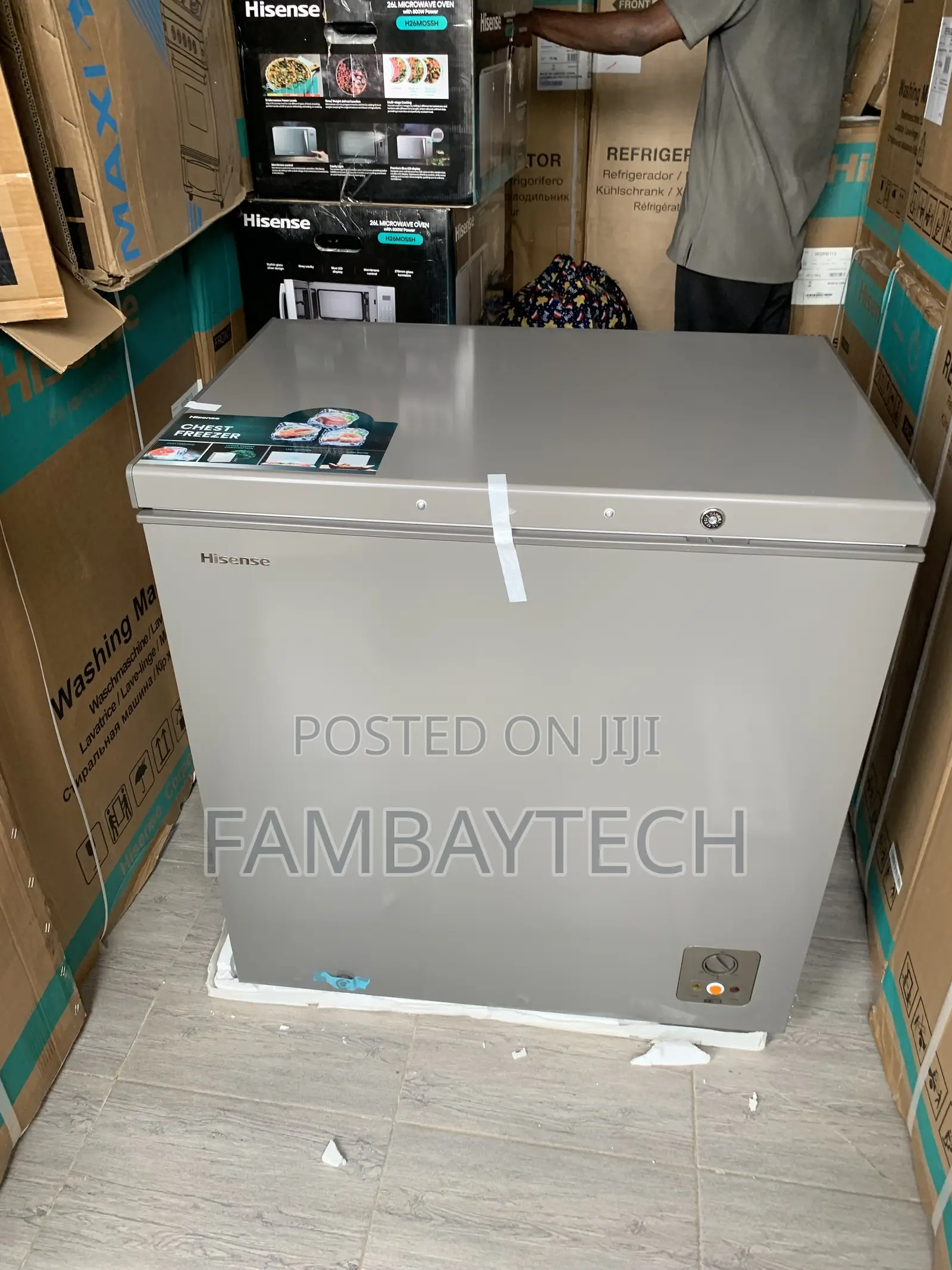260sh Hisense Large Storage Capacity Freezer