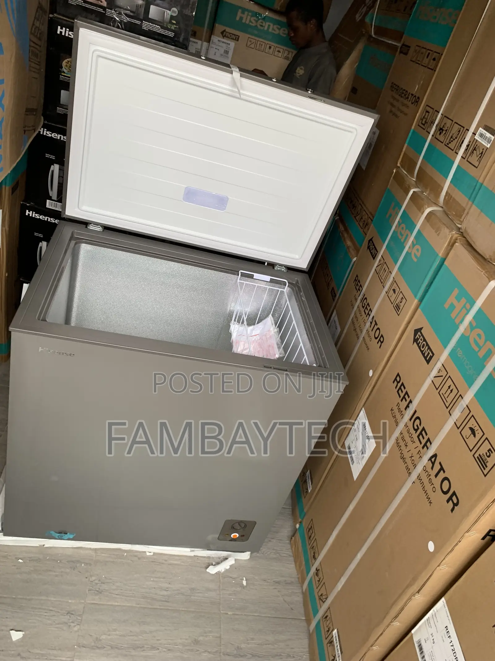 Hisense 260sh Large Storage Capacity Chest Freezer