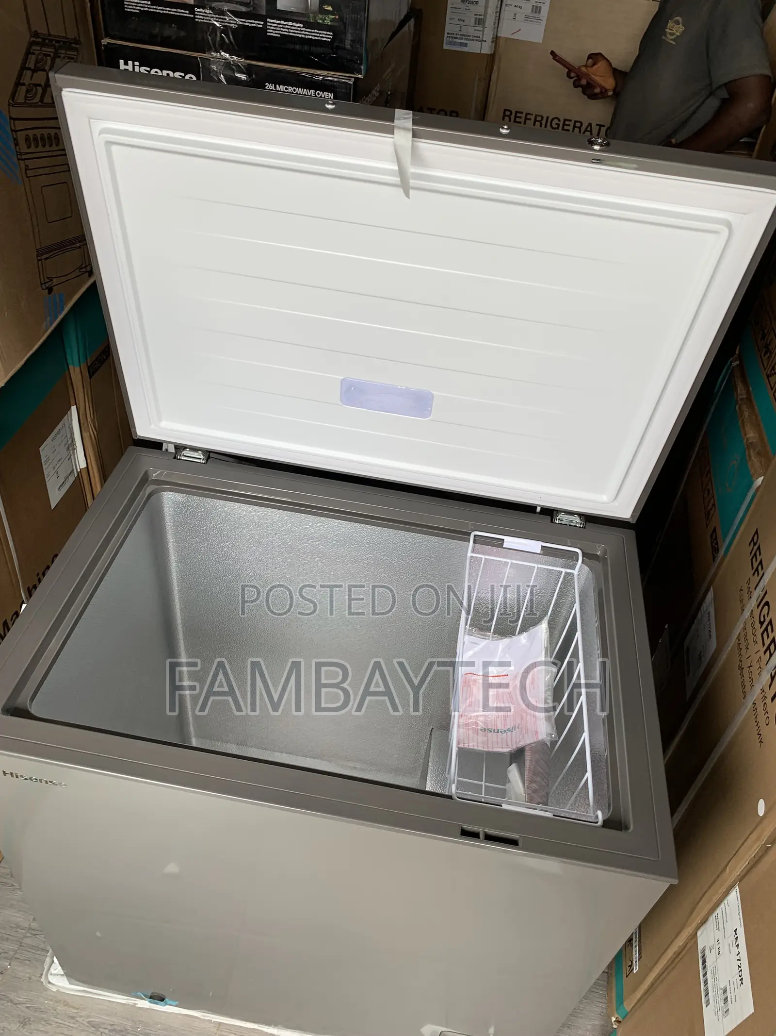Fast Freezing 198liters Deep Freezer (260sh)