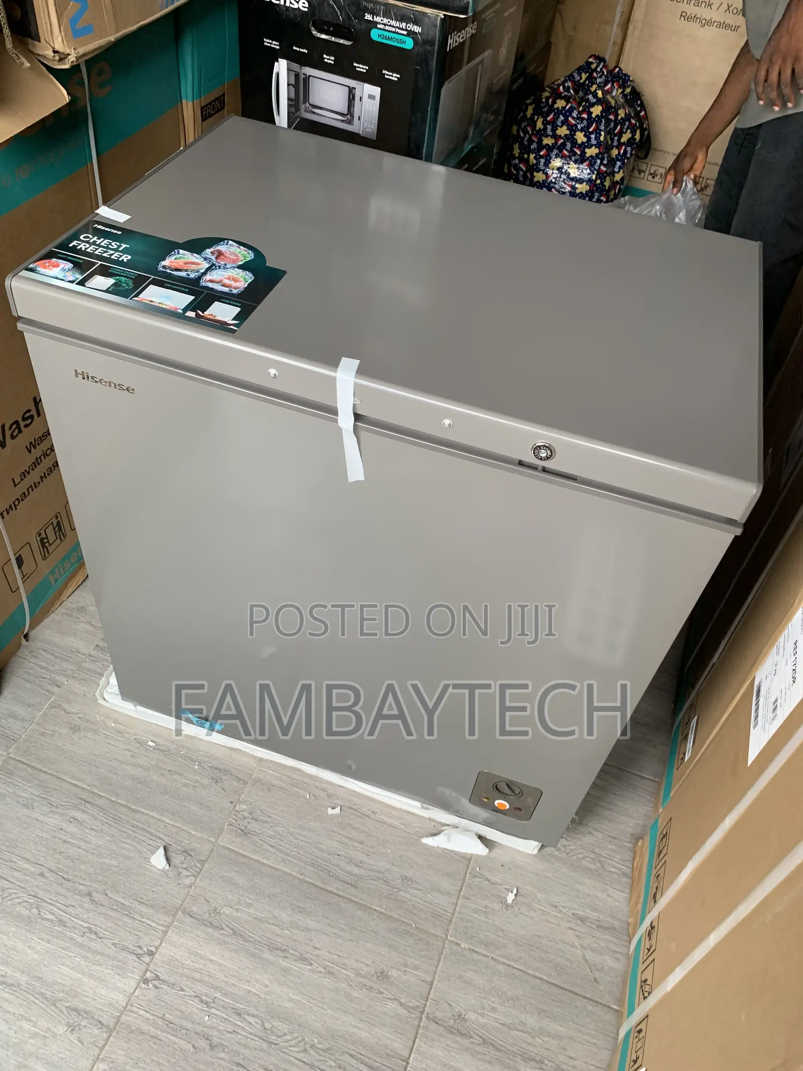 Fast Freezing 198liters Deep Freezer (260sh)