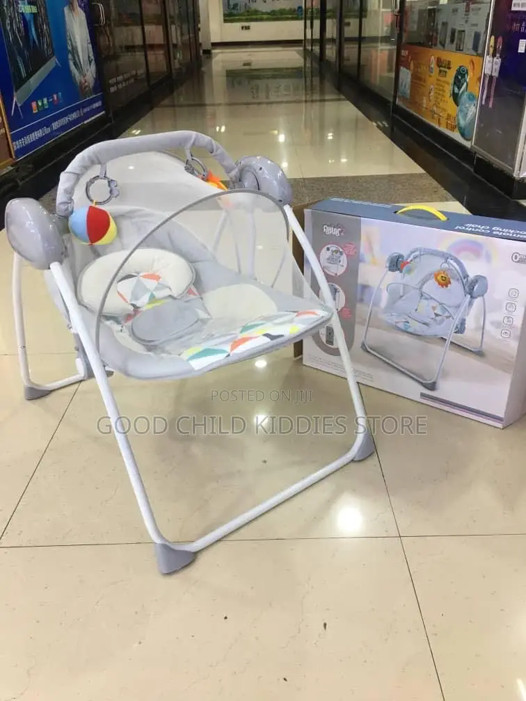 Baby Electric Swing With Net 0-1 Year. Uses Electric and Battery.