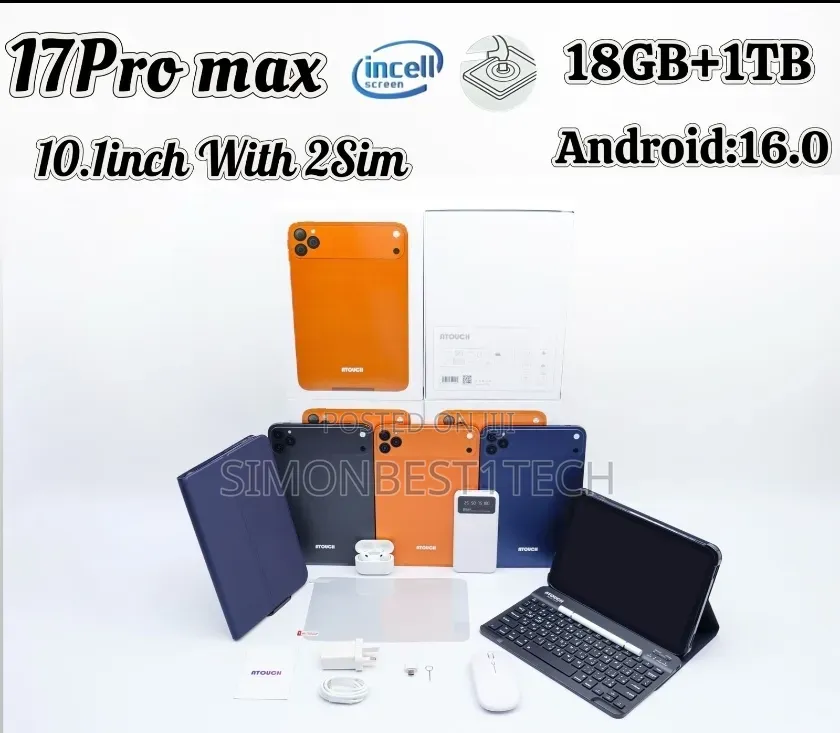 New Atouch 17Pro Max 1 TB Gray