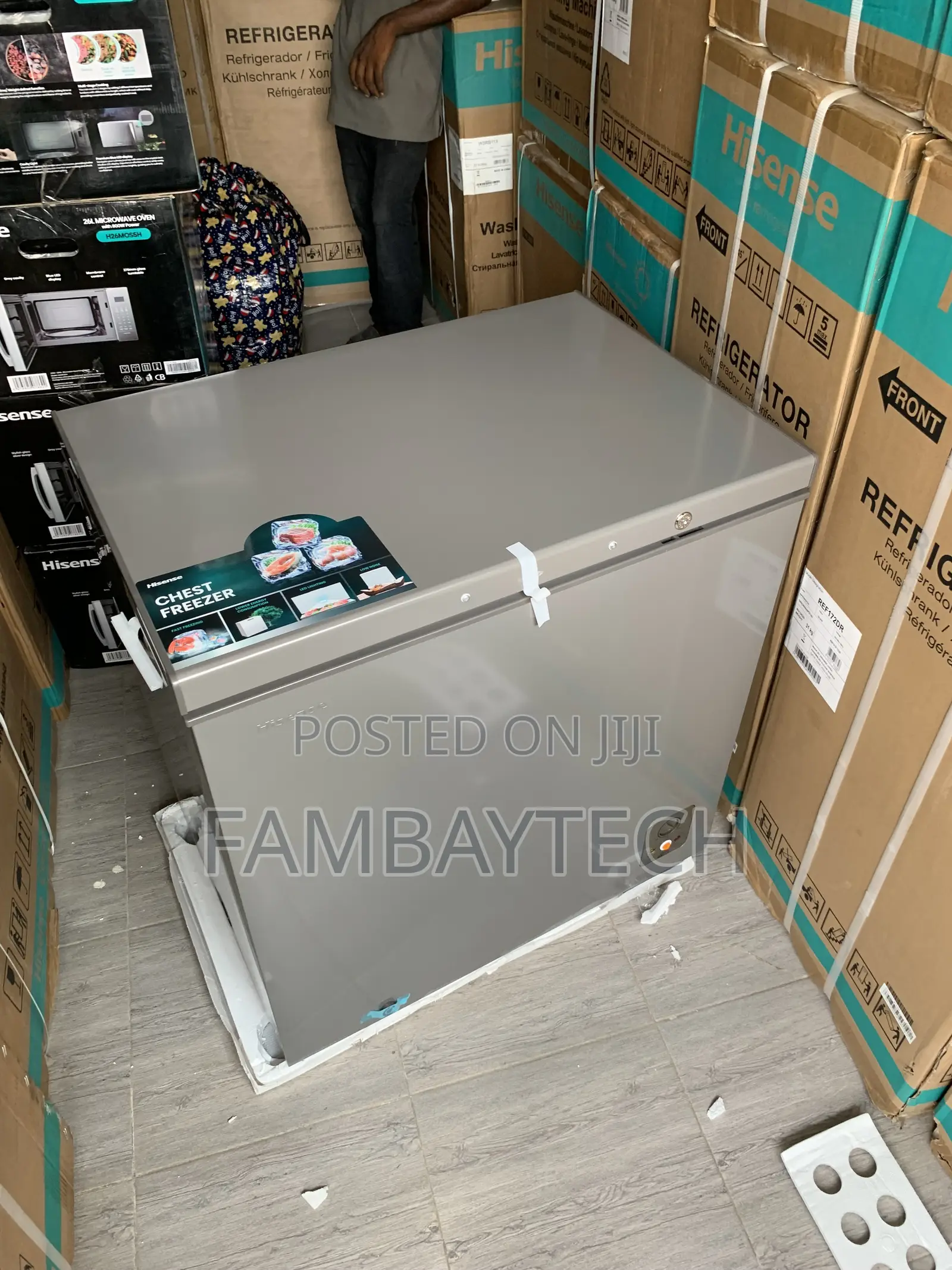Easy to Maintain Hisense 198 Liters Chest Freezer(260sh)
