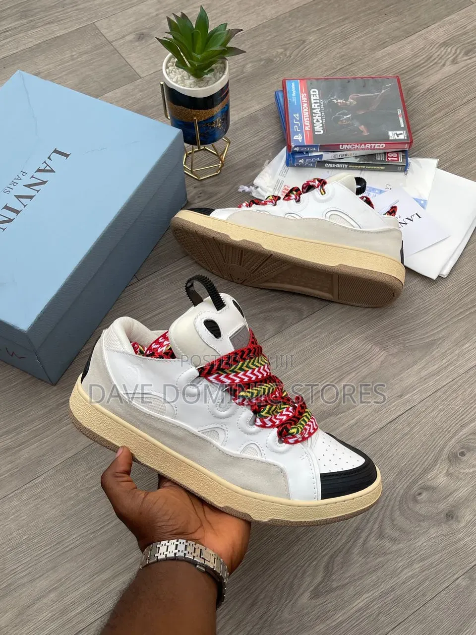 Lanvin Paris “White” Luxury Sneakers