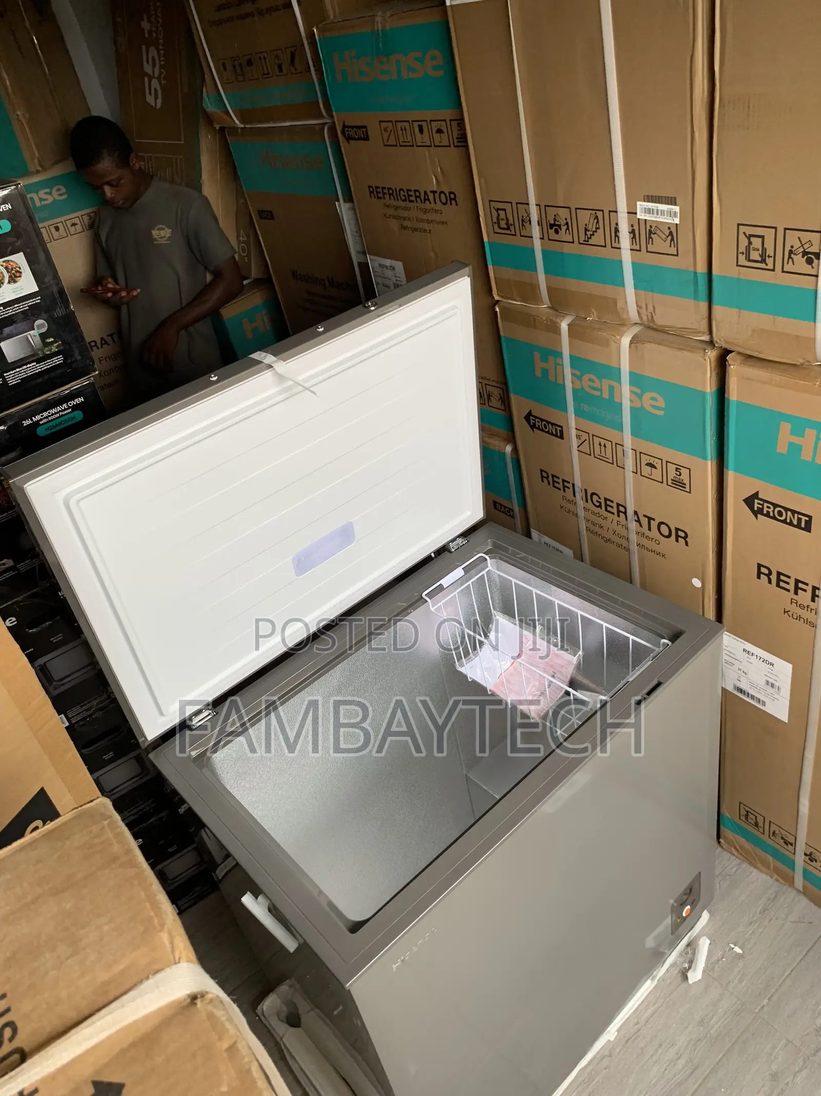 Brand New Energy Saving Hisense 198l Chest Freezer