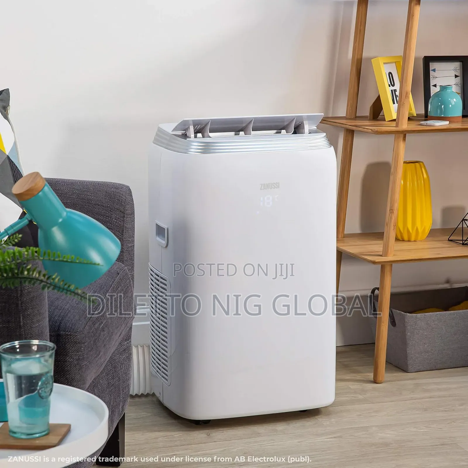 Zanussi 2 in 1 Air Conditioner Dehumidifier Unit With Remote Control