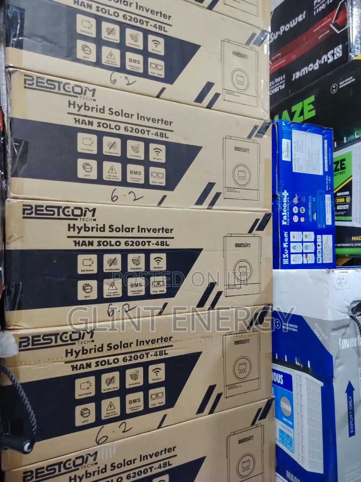 6.2kva 48v Bestcom Hybrid Inverter