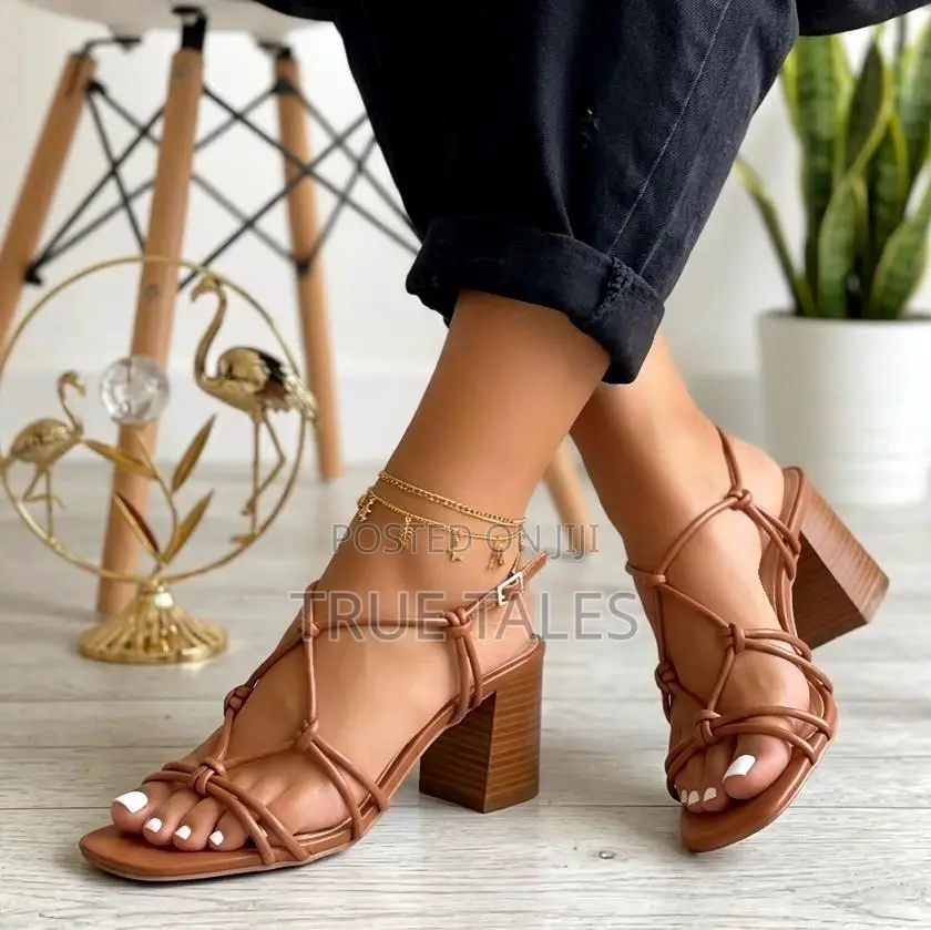 Cute Female Heeled Sandals #Ste