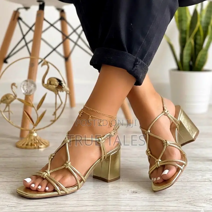 Cute Female Heeled Sandals #Ste