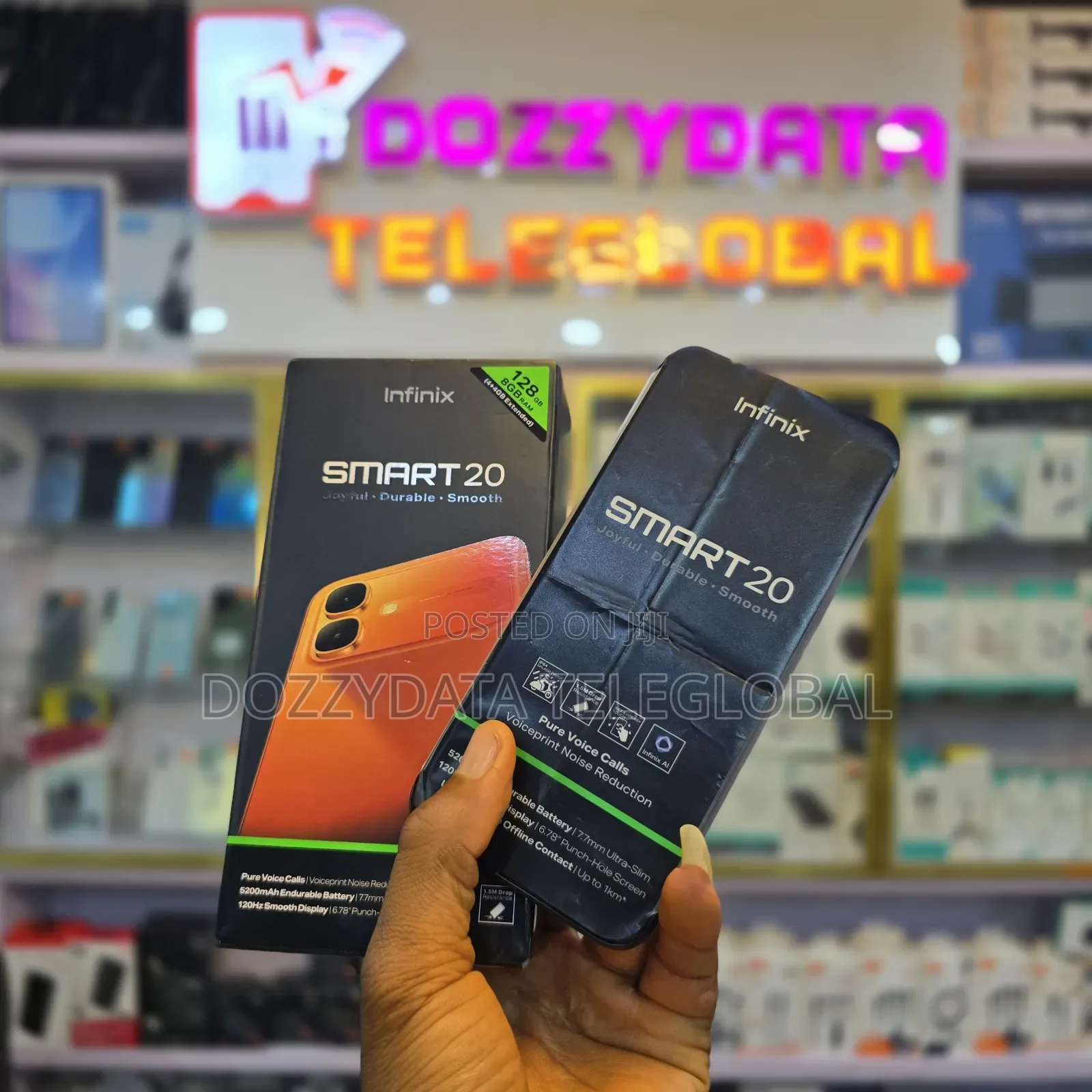 Infinix Smart 20 128 GB Black