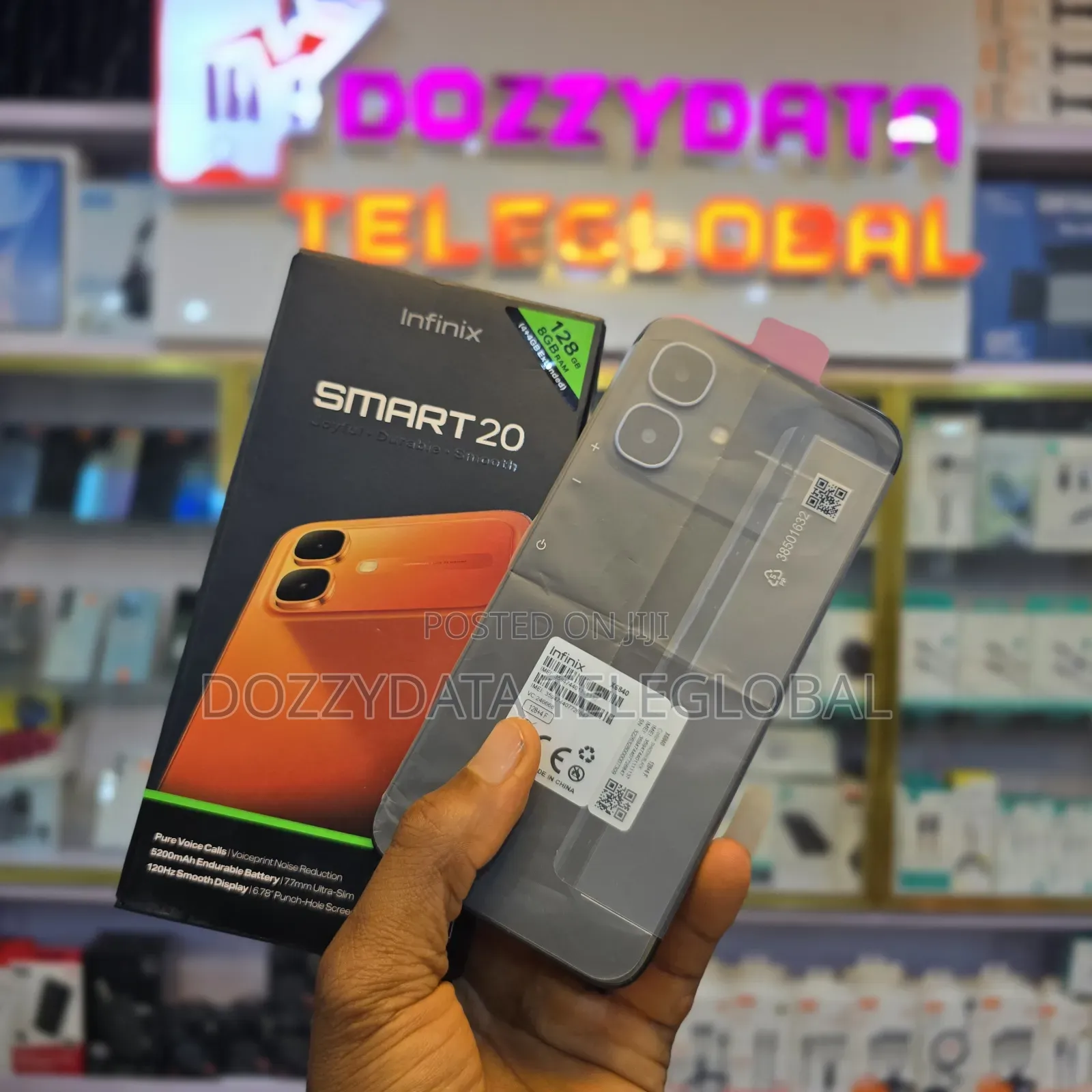 Infinix Smart 20 128 GB Black