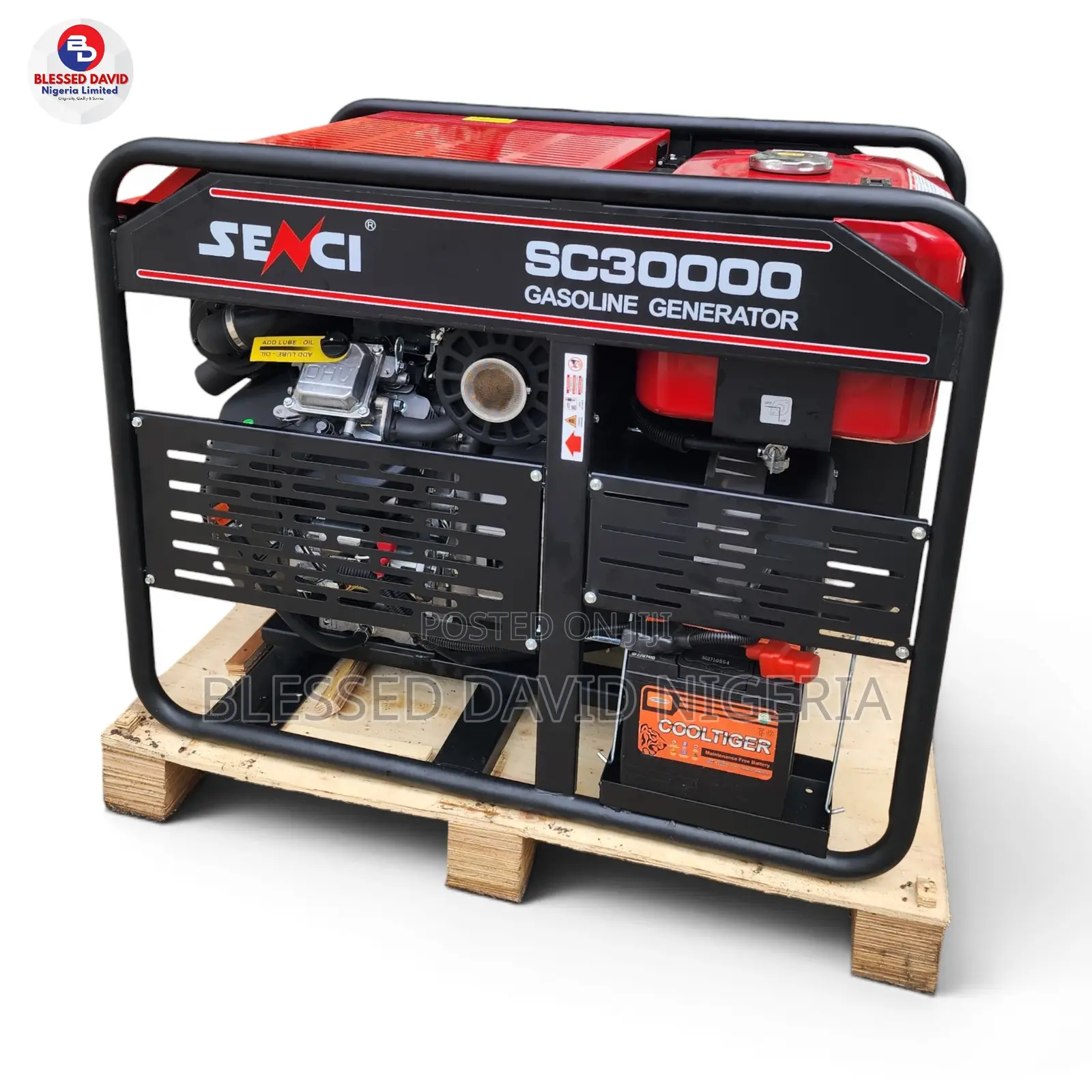 Senci Sc30000 21.5kva / 25.0kva Heavy Duty Petrol Generator