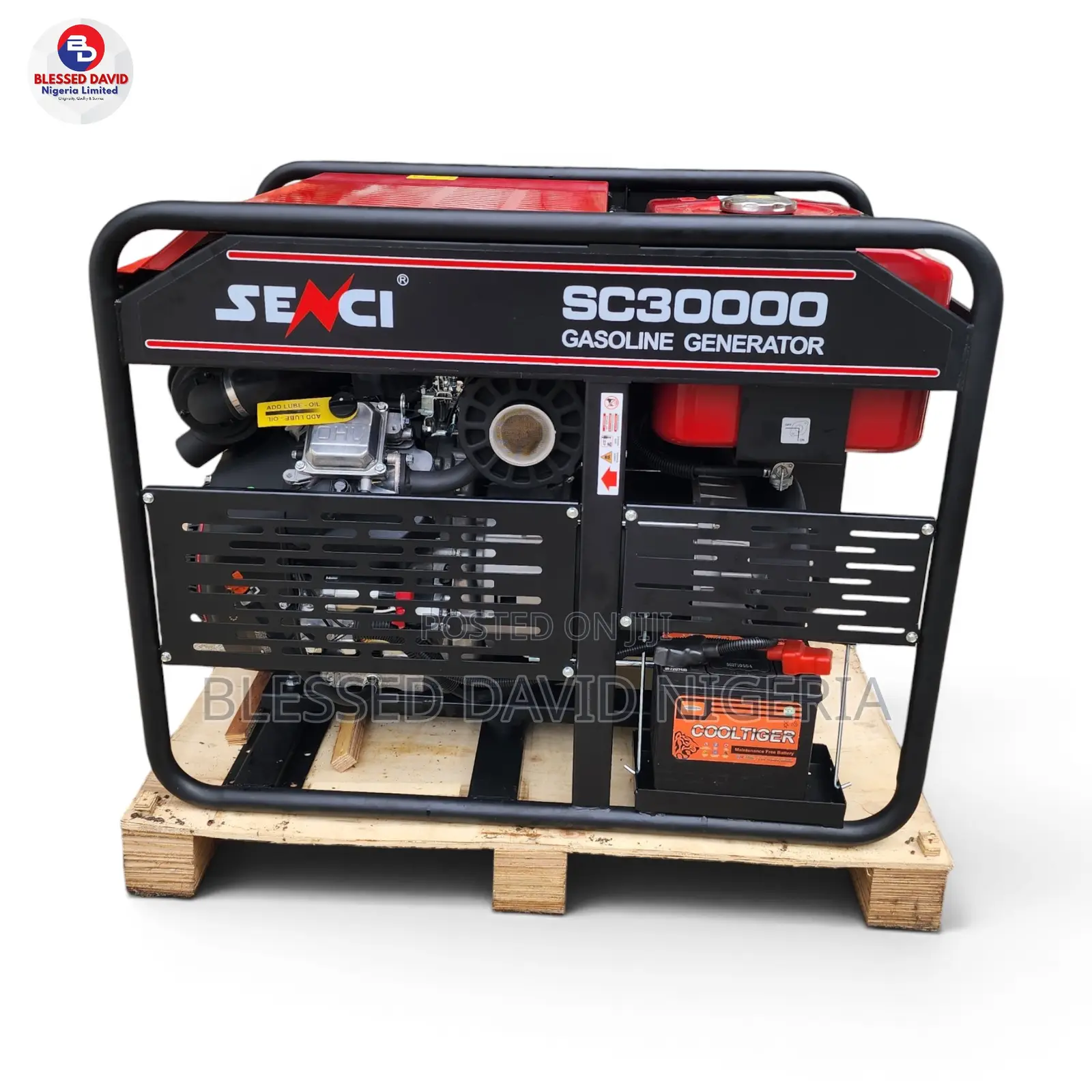 Senci Sc30000 21.5kva / 25.0kva Heavy Duty Petrol Generator