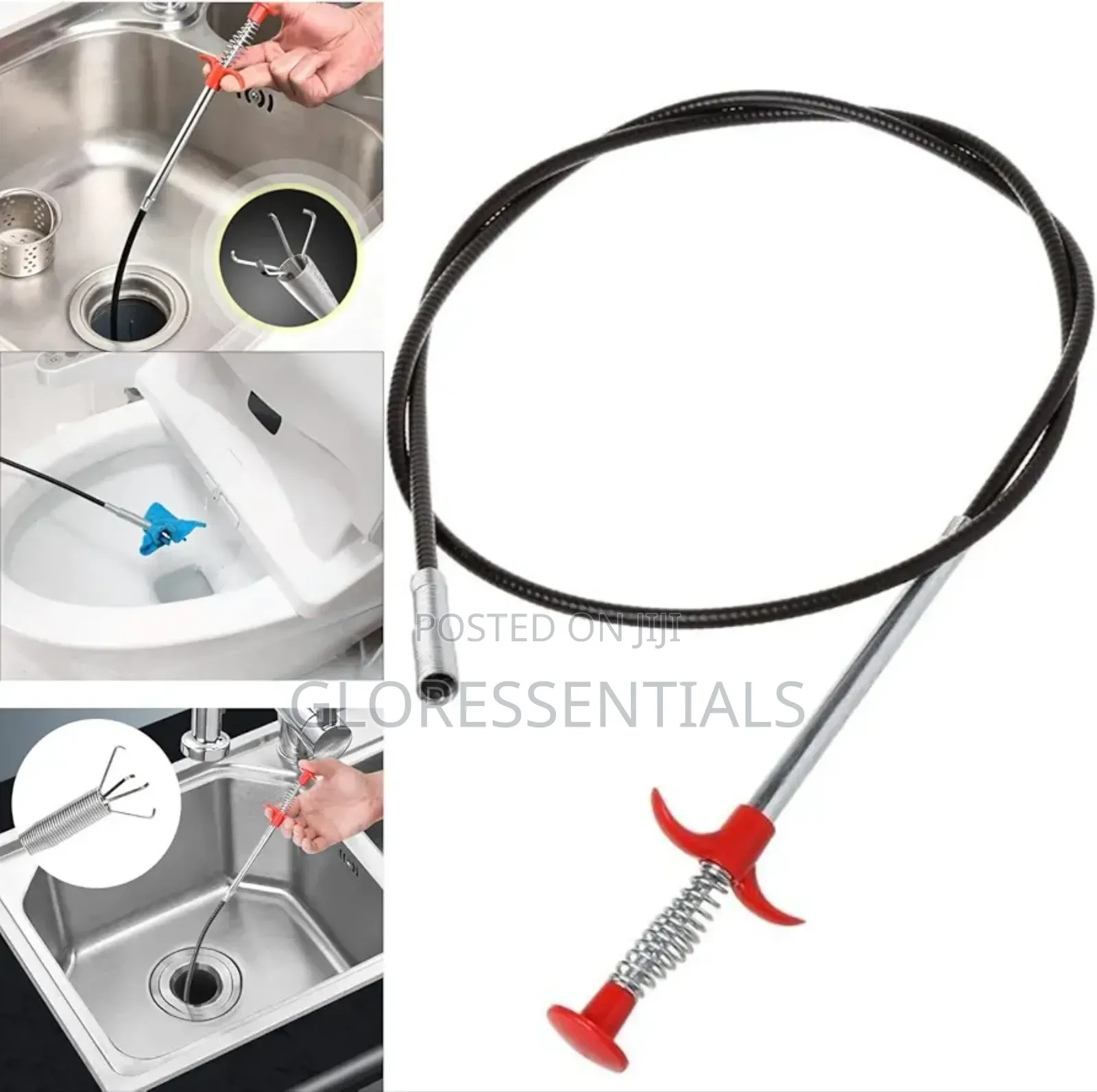 Flexible Grabber Claw Drainage Tool