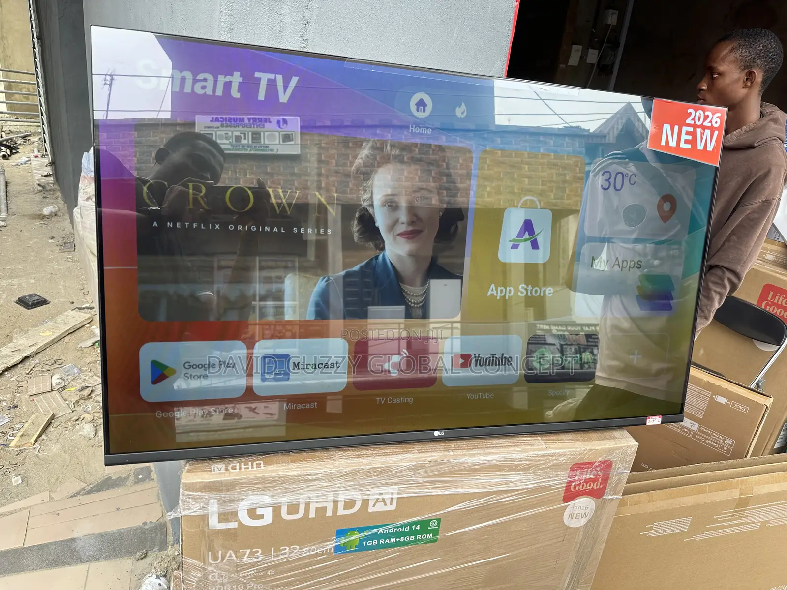 Lg 50 Inches Smart Frameless Android Tv