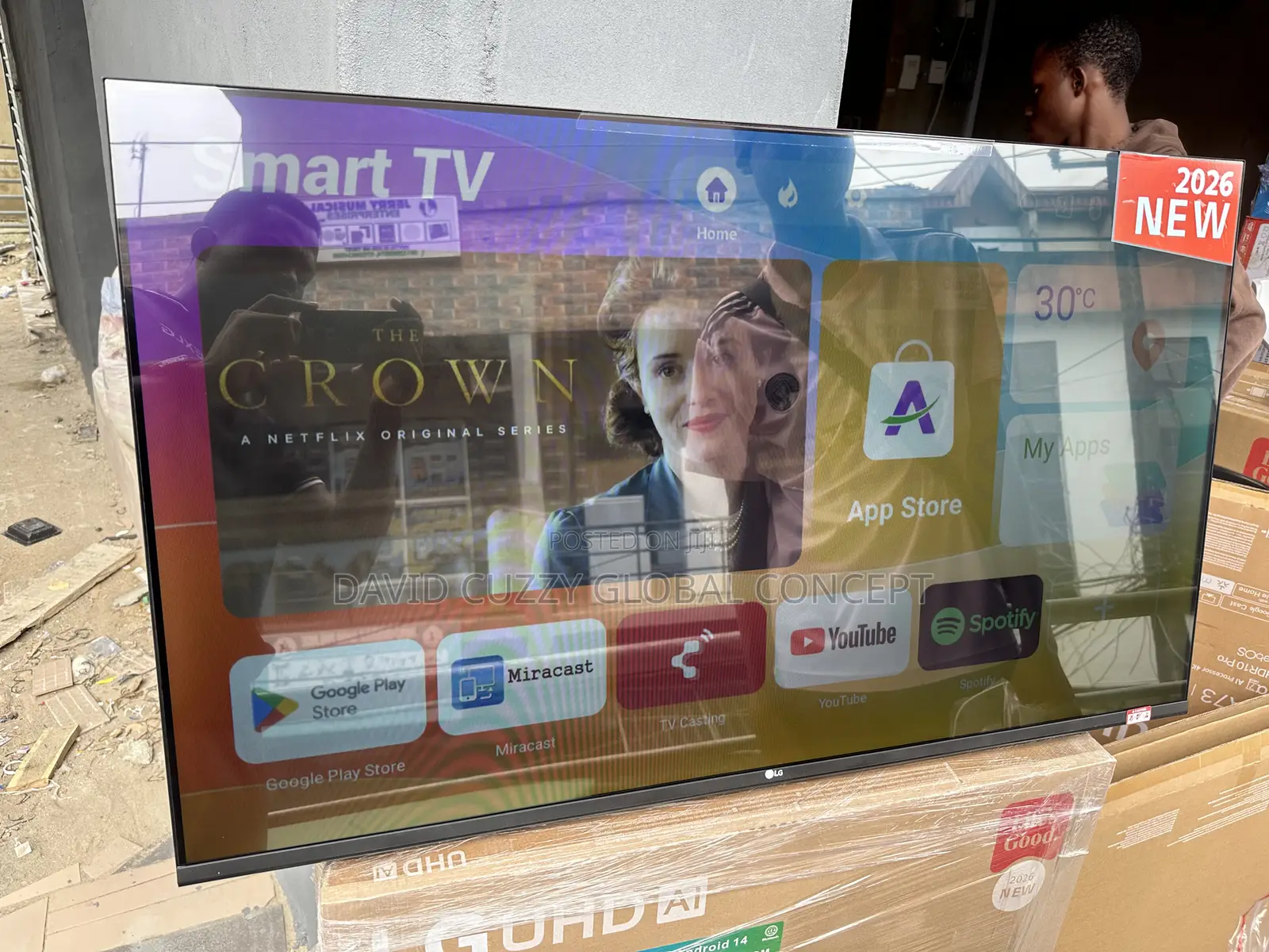 Lg 50 Inches Smart Frameless Android Tv