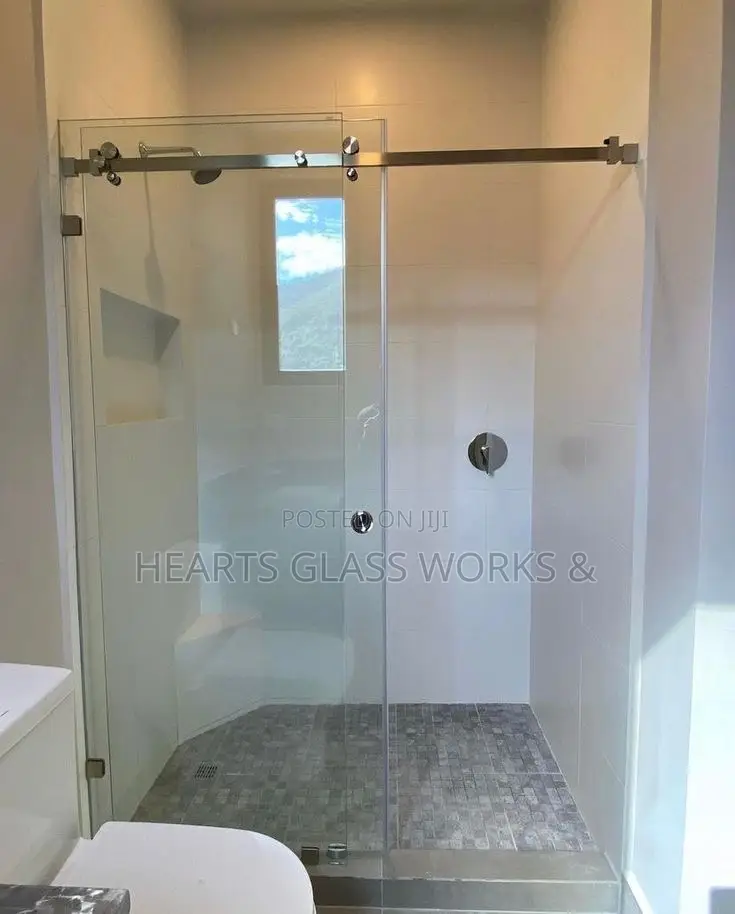 Brand New Frameless Slide Shower Enclosure – Best Quality