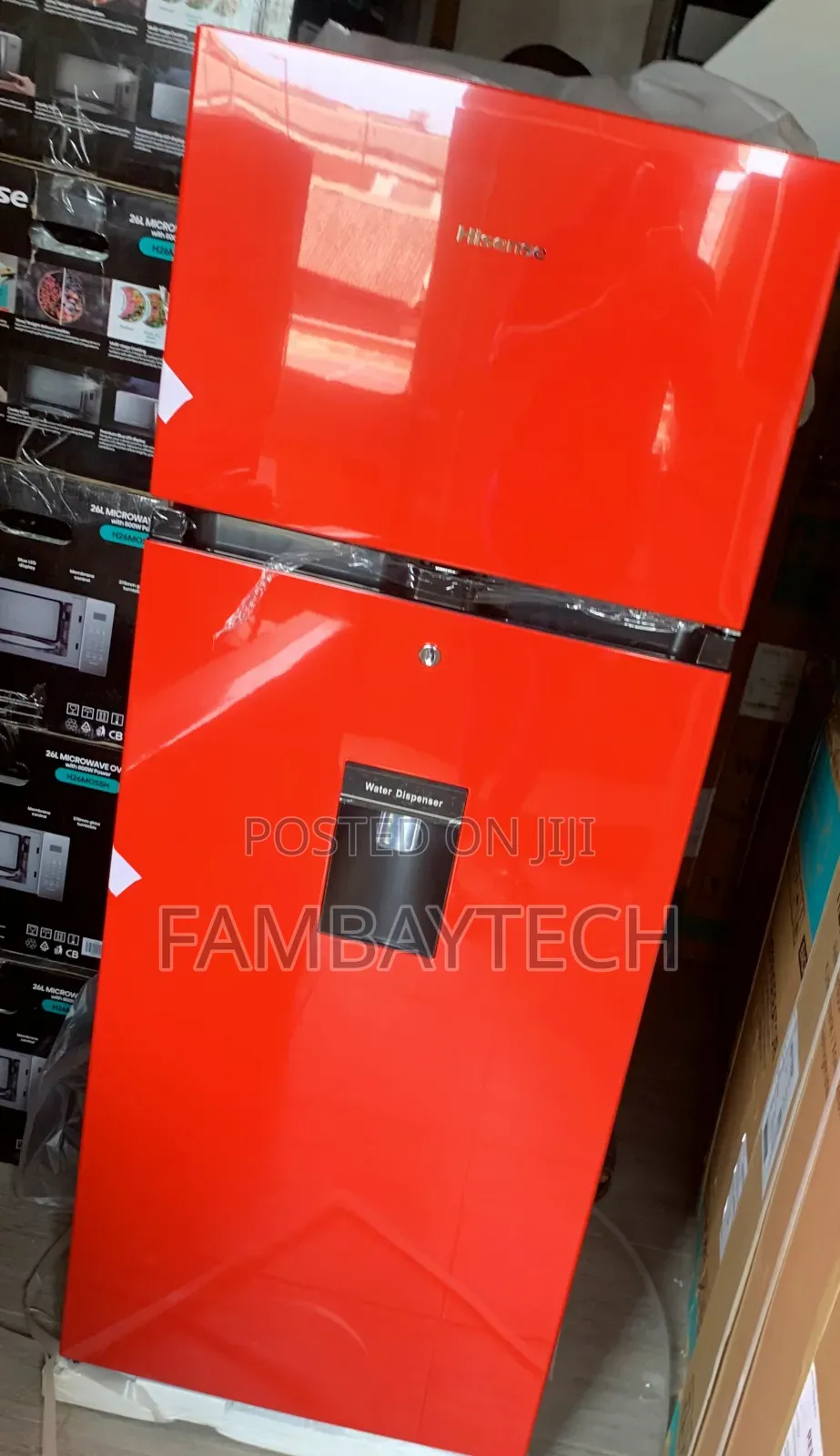 Hisense Double Door Fridge 204l