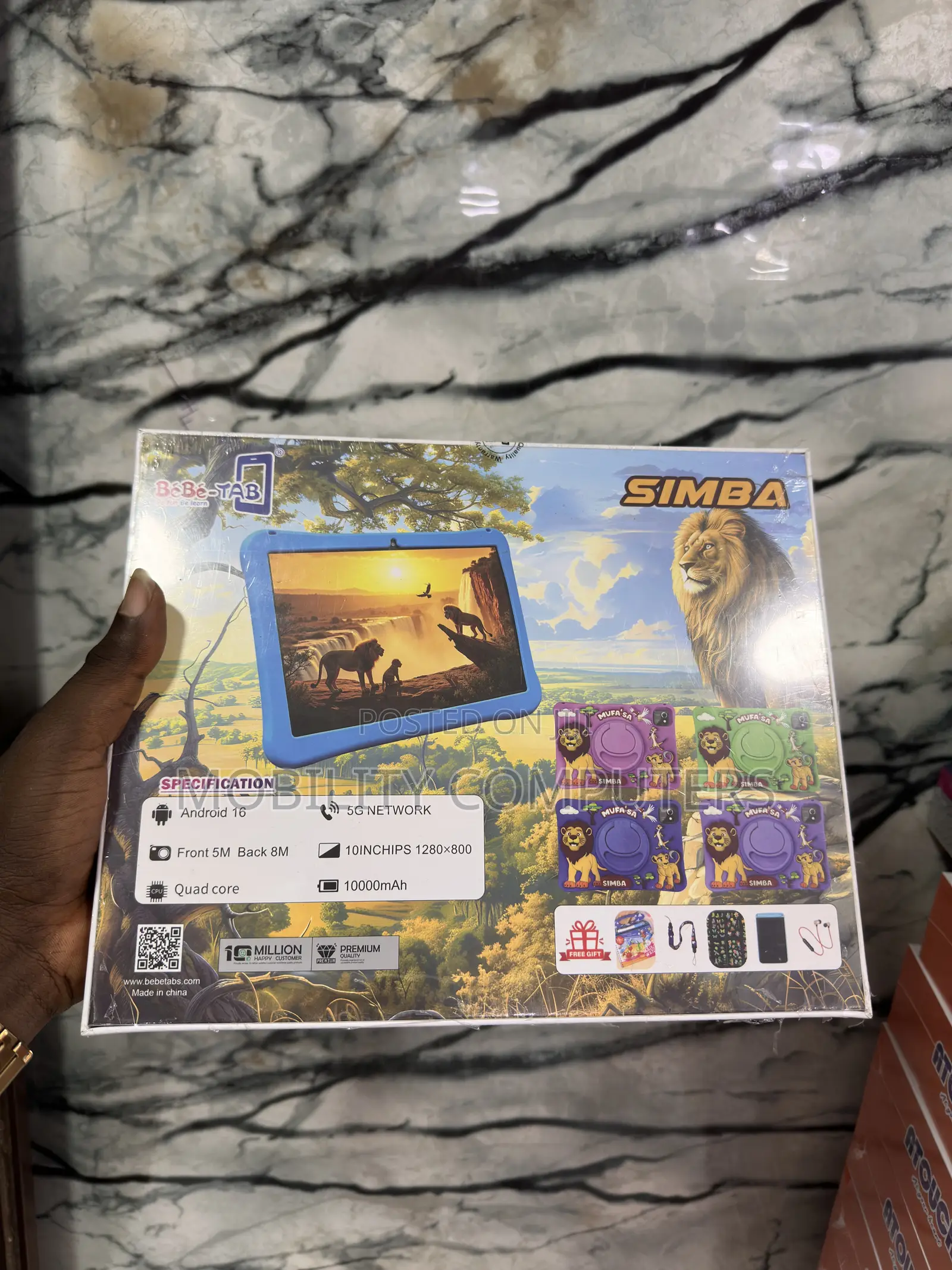 New Bebe Simba 512 GB Blue