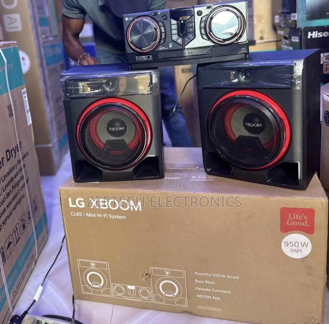Lg Xboom 900w Hi-Fi Entertainment System With Bluetooth