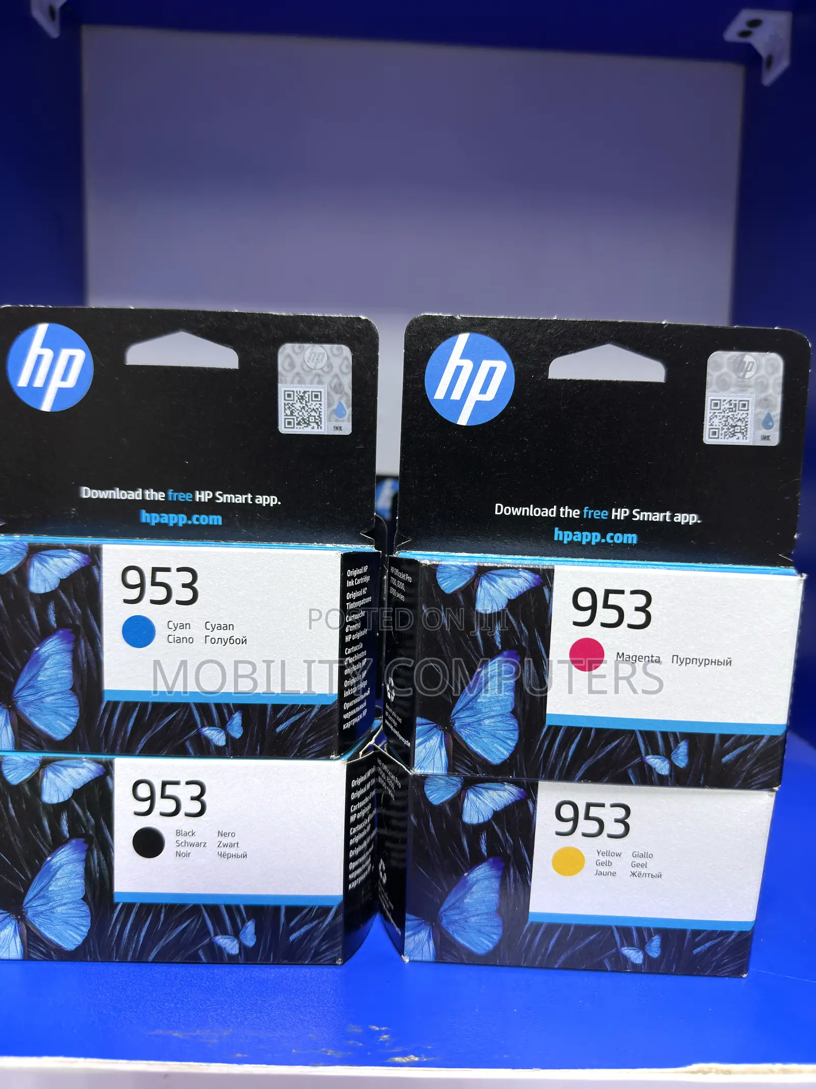 Hp 953 Original Ink Cartridge Complete Set