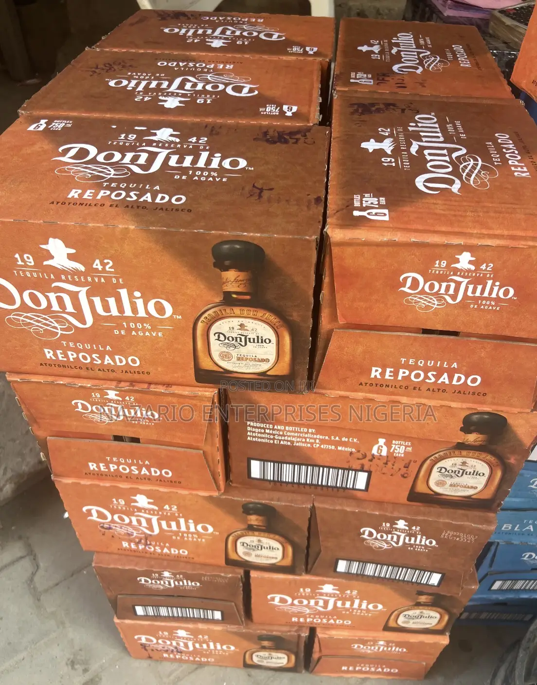 Don Julio Reposado Tequila 750ml - Price for 12 Bottles
