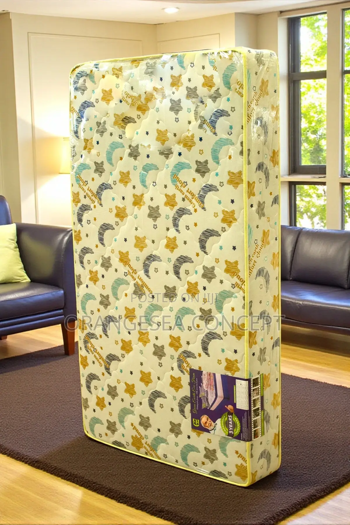4x6x16 Semi Orthopaedic Mattress (Payment on Delivery Within Lagos).