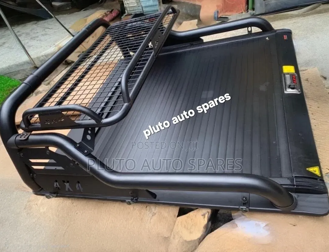 Roller Retractable Tonneau Cover With Rugged Spoiler for Ford F-150