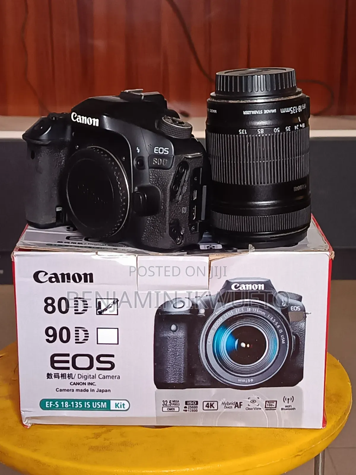 Canon 80d With 18-135mm Lens