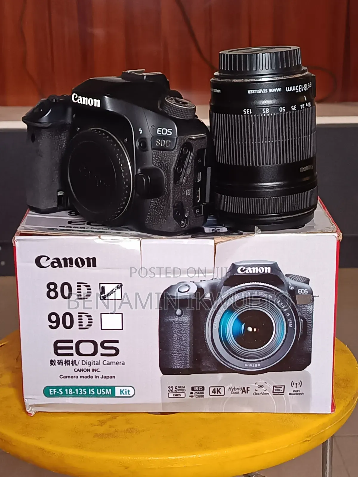 Canon 80d With 18-135mm Lens