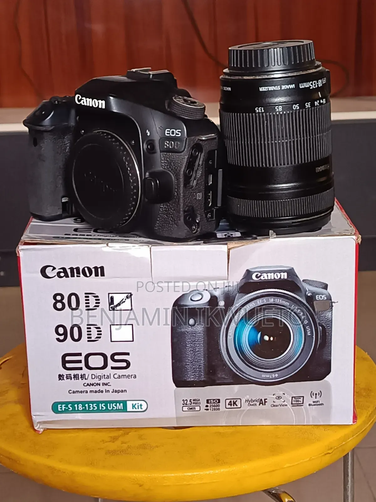 Canon 80d With 18-135mm Lens