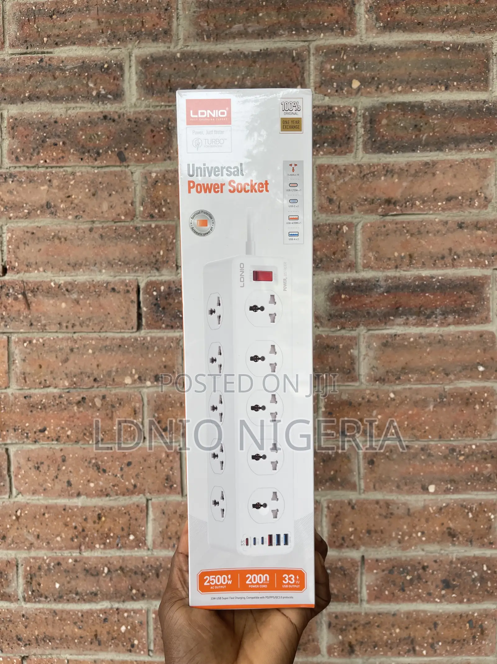 Ldnio Sc10610 Outlets Power Extension