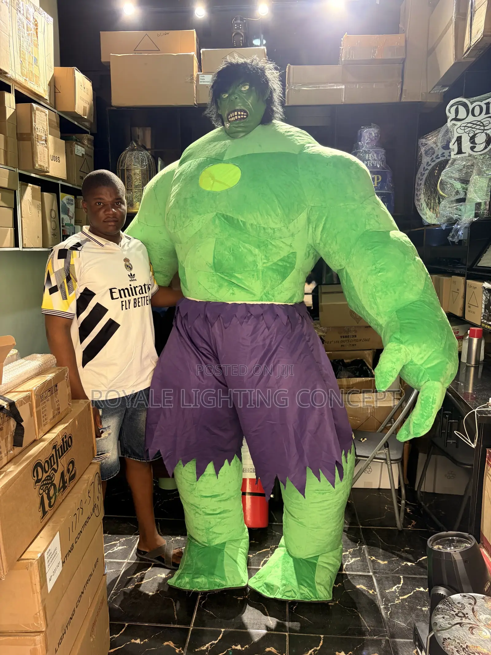 Inflatable Mascot Costume Events