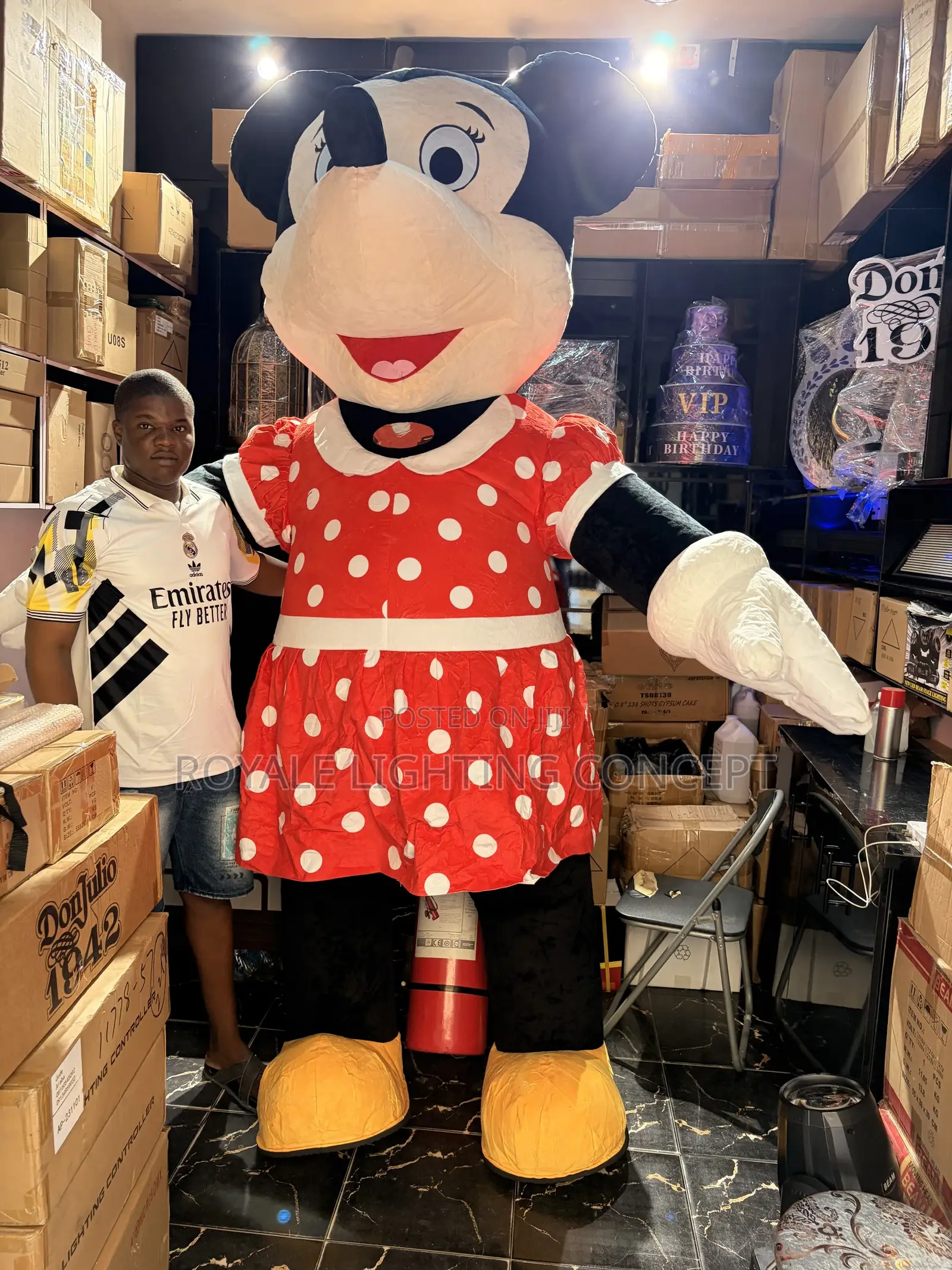 Inflatable Mascot Costume Events