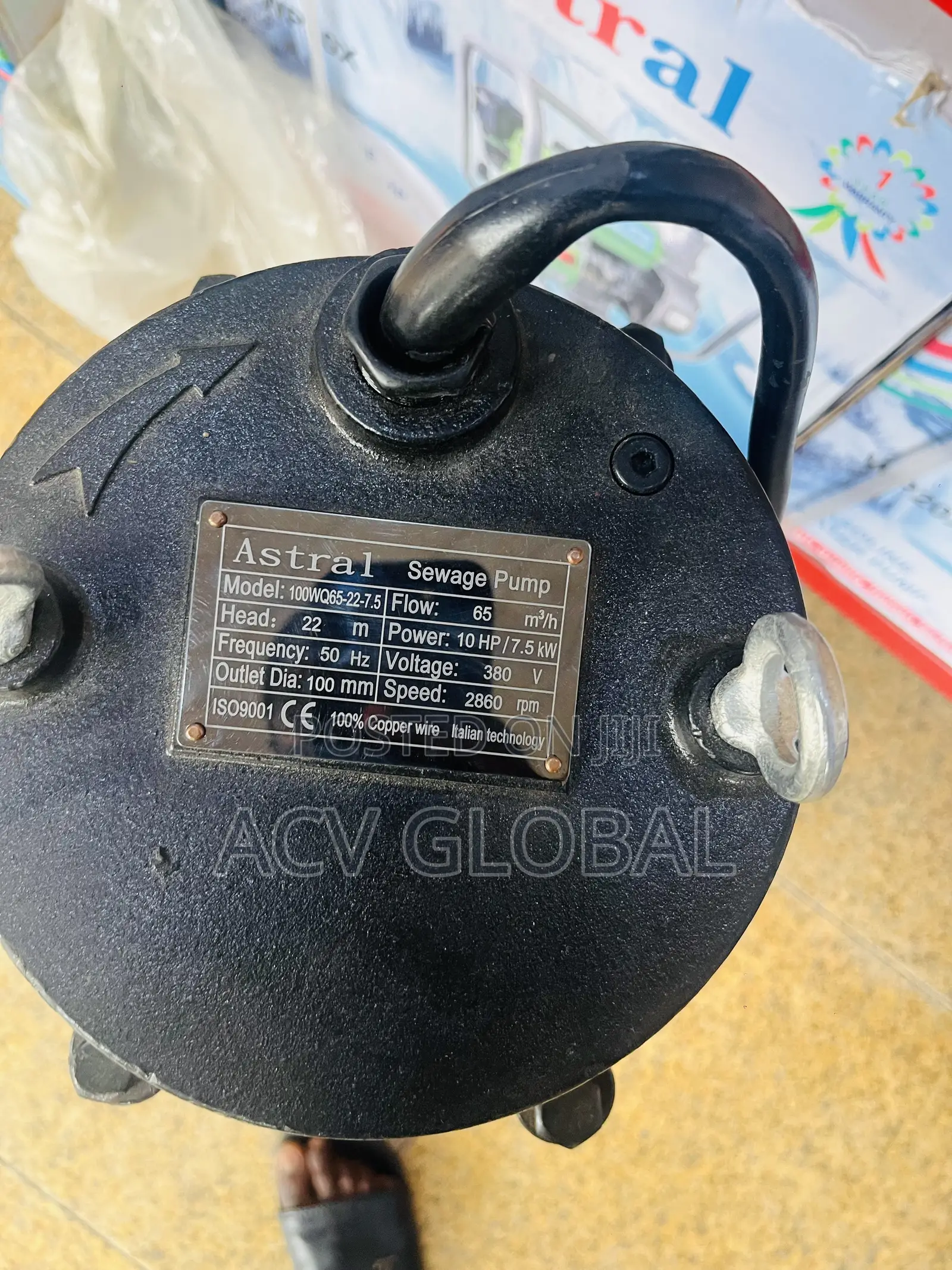 10hp Sewage Submersible Pump