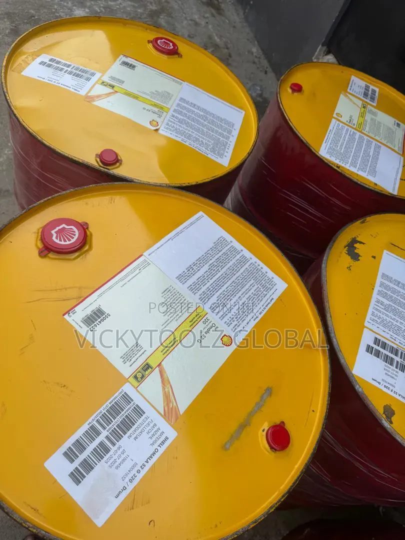 Shell Omala S2 G 320 Industrial Gear Oil Drum//209l