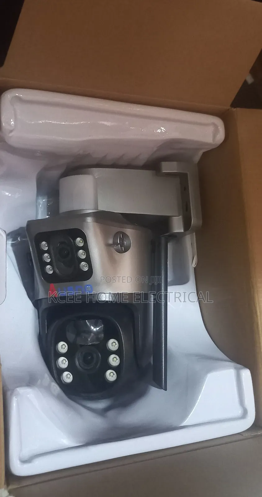 V380 Dual Lens Wifi Solar Security Camera – Outdoor Ptz, Night Vision