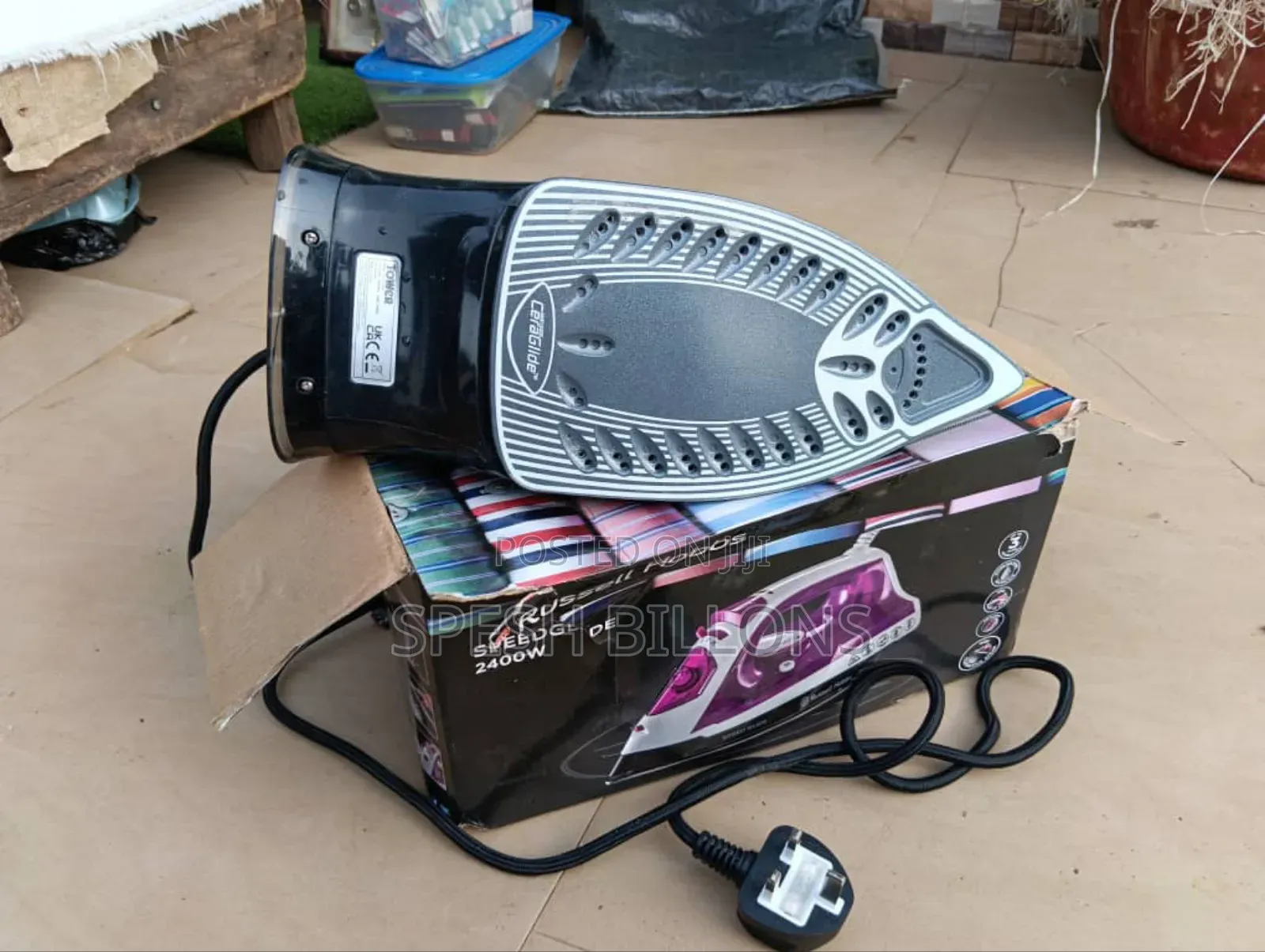 Brand New Big Size Steaming Iron, Inverter Friendly, Very Efficient
