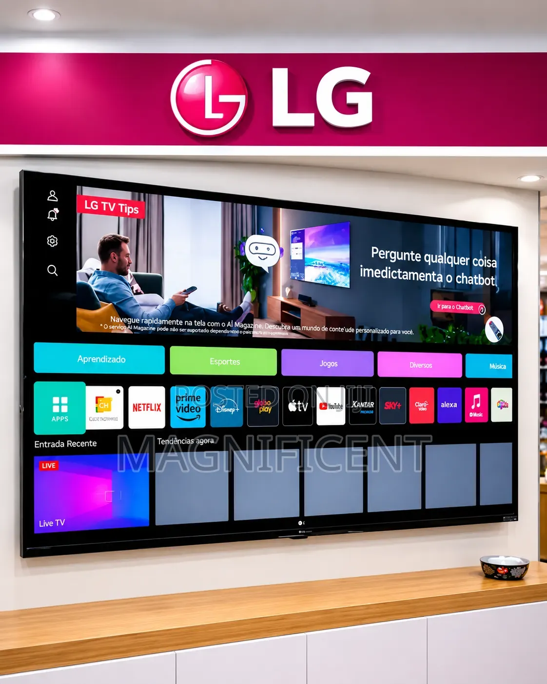 Oringinal Brand New Lg 65 Inches Smart Television