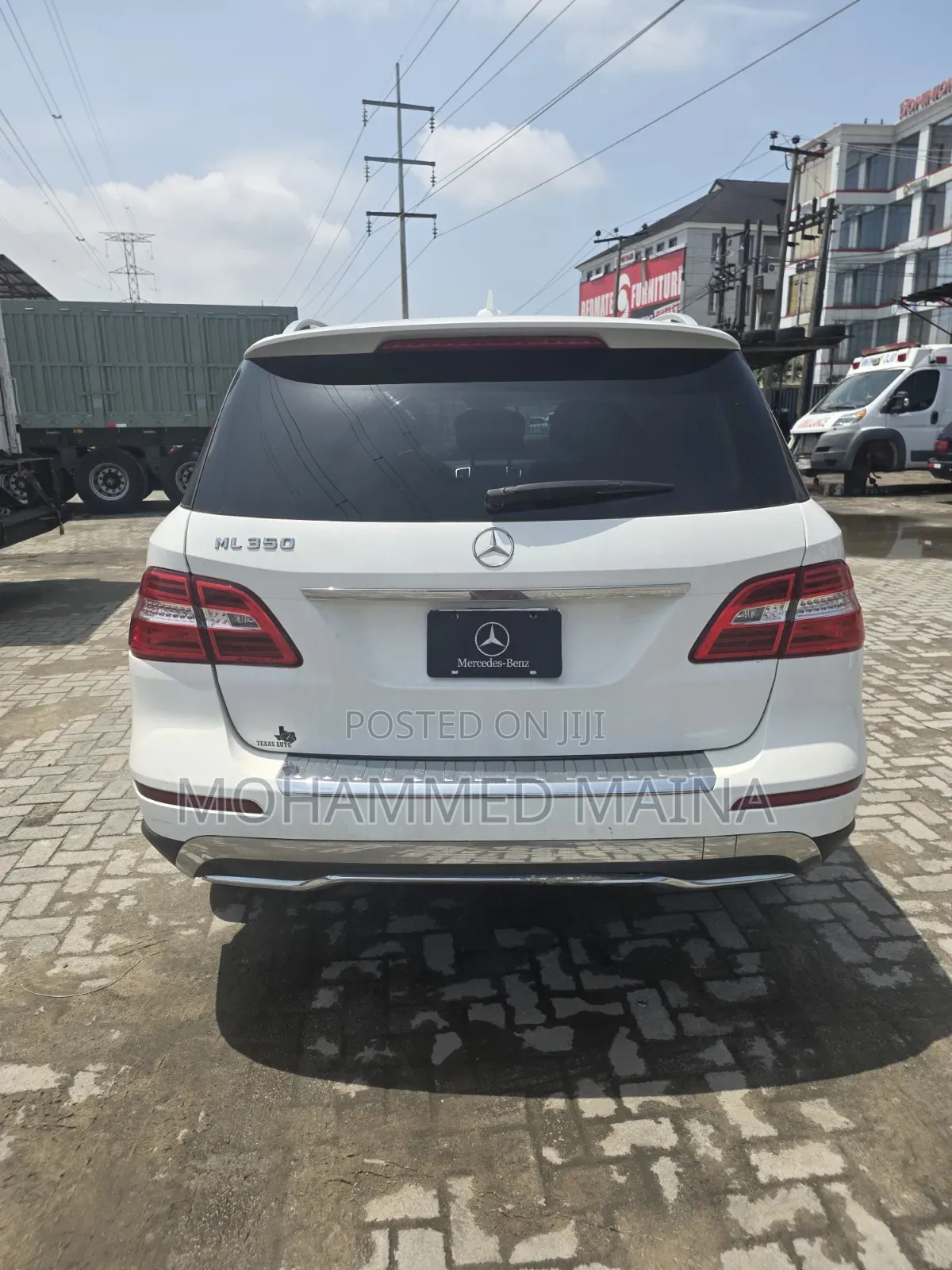 Mercedes-Benz M Class 2014 White