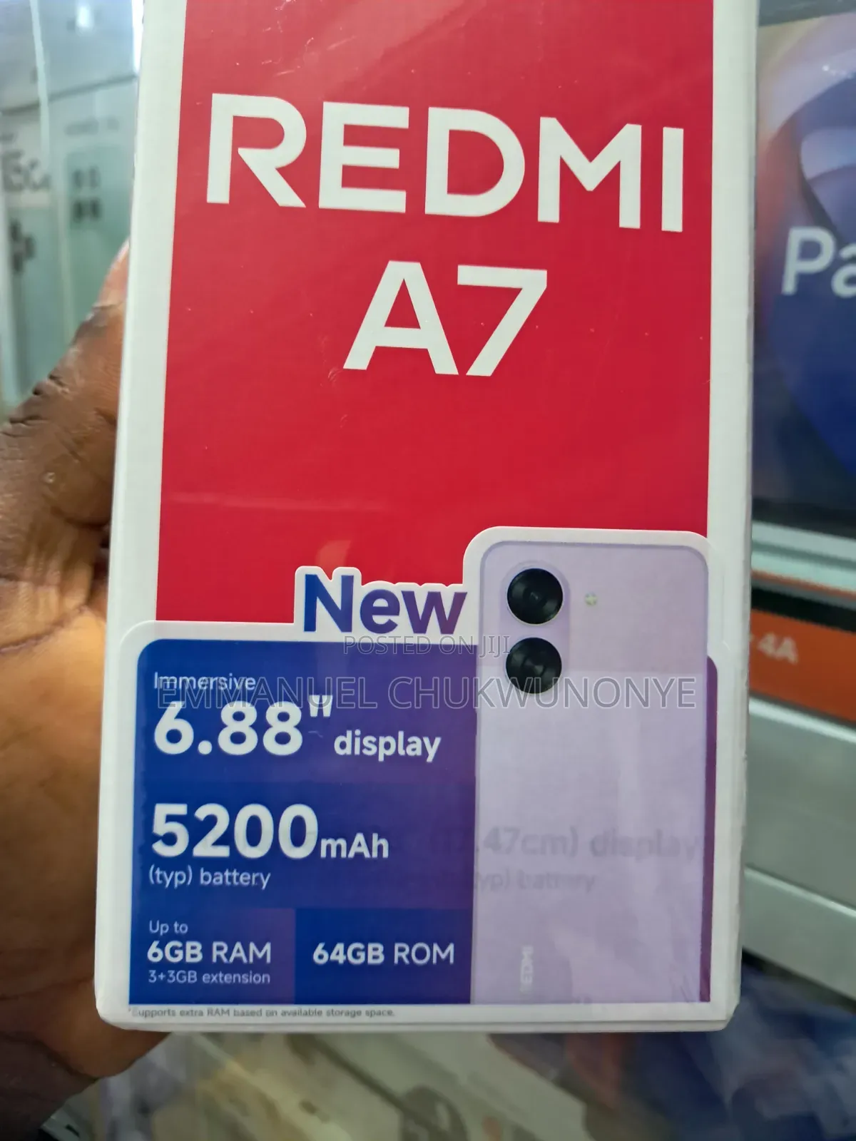New Xiaomi Redmi A3 64 GB Black