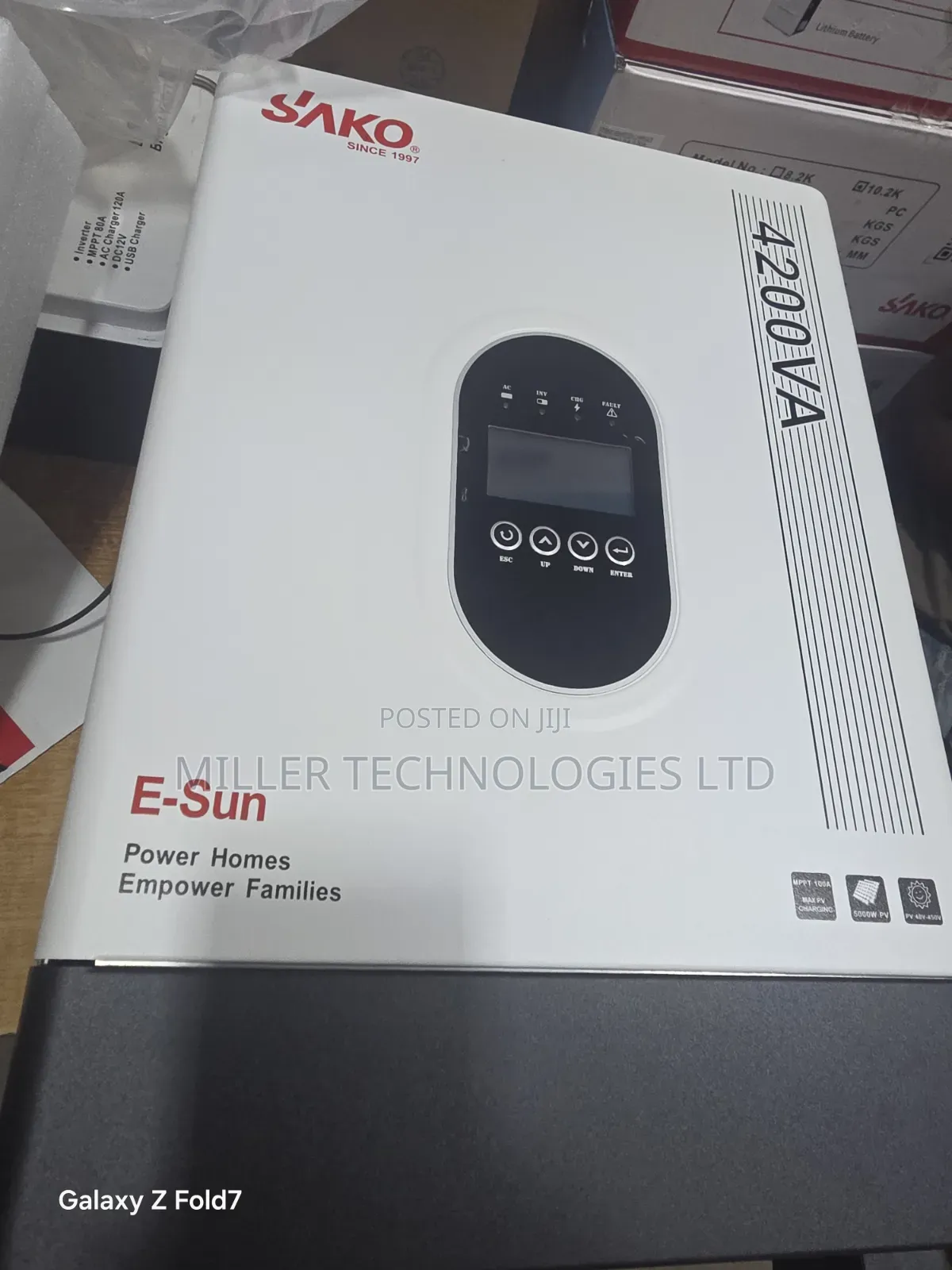 New Model Sako Inverter 4.2kva 24v With Inbulit Wifi