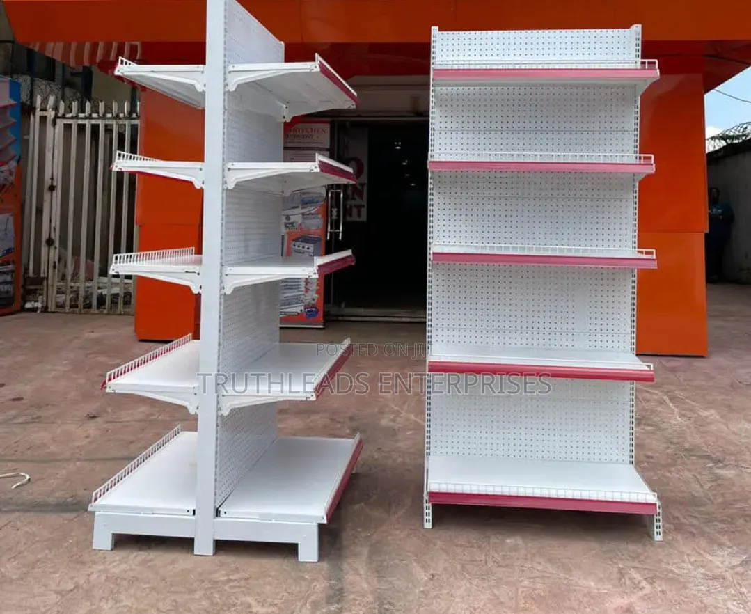 Supermarket and Pharmacy Display Shelving System