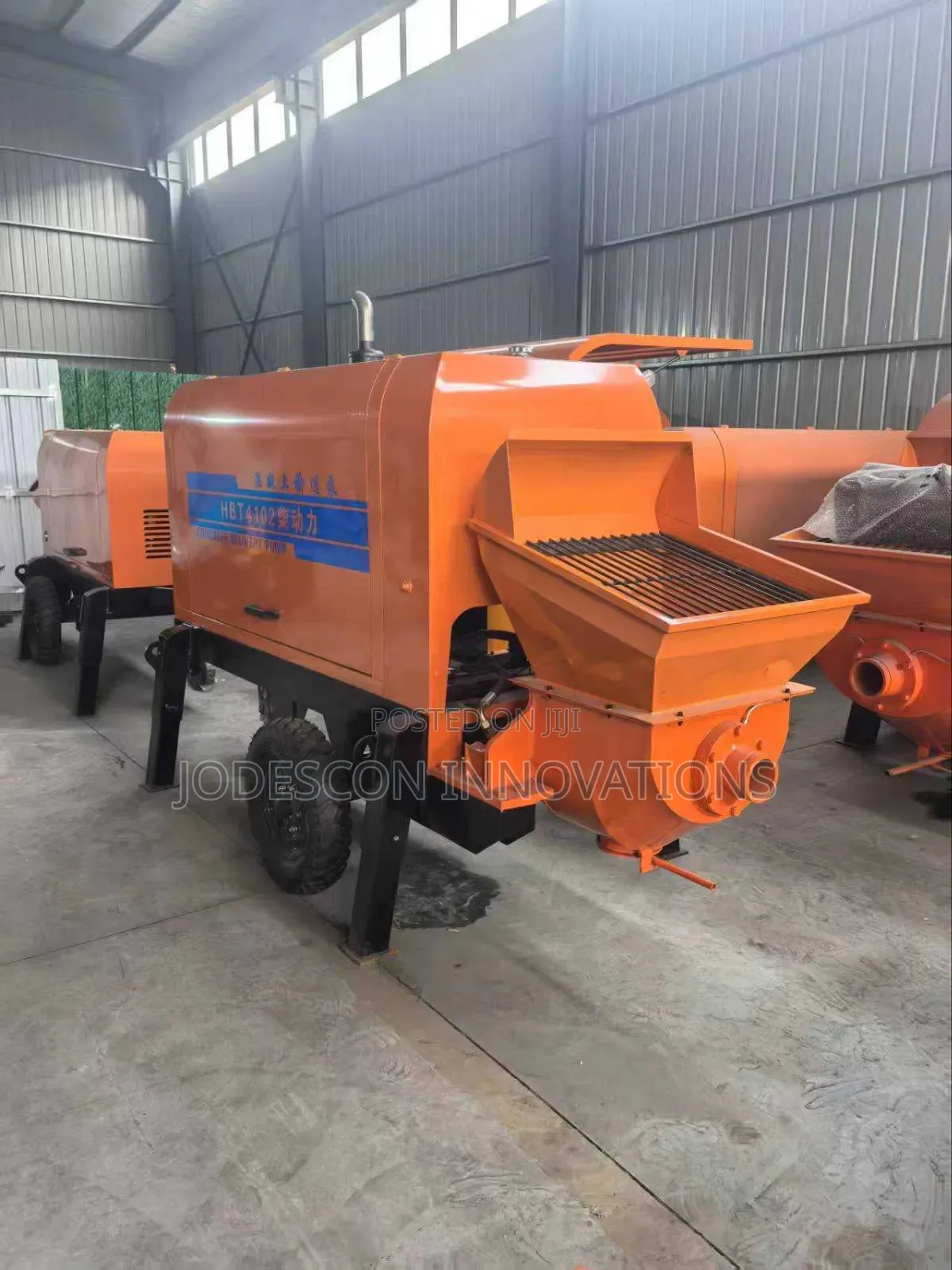 Diesel Electric Concrete Pump
