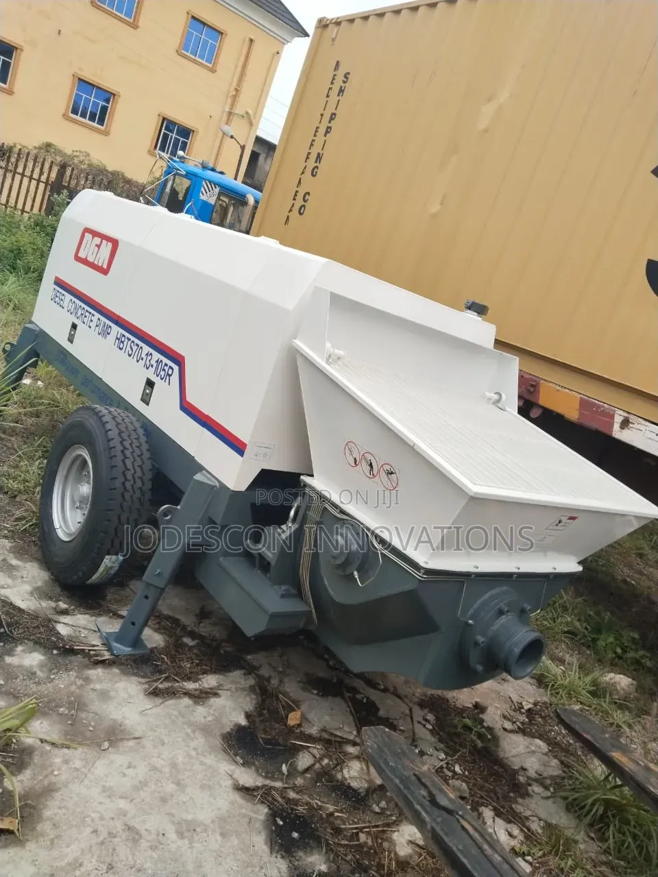 Diesel Electric Concrete Pump