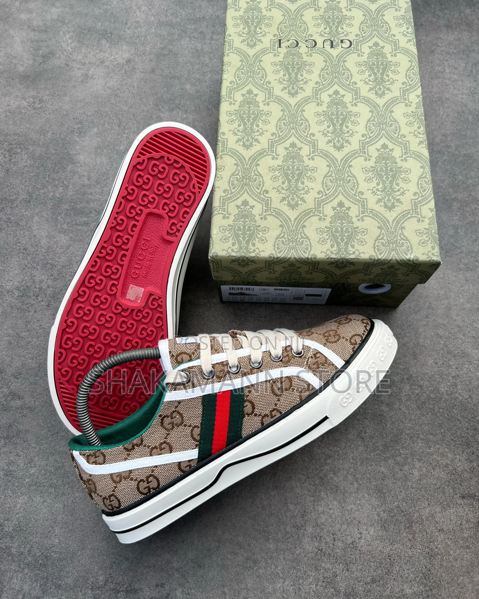 Original Gucci SNKS Red Sole