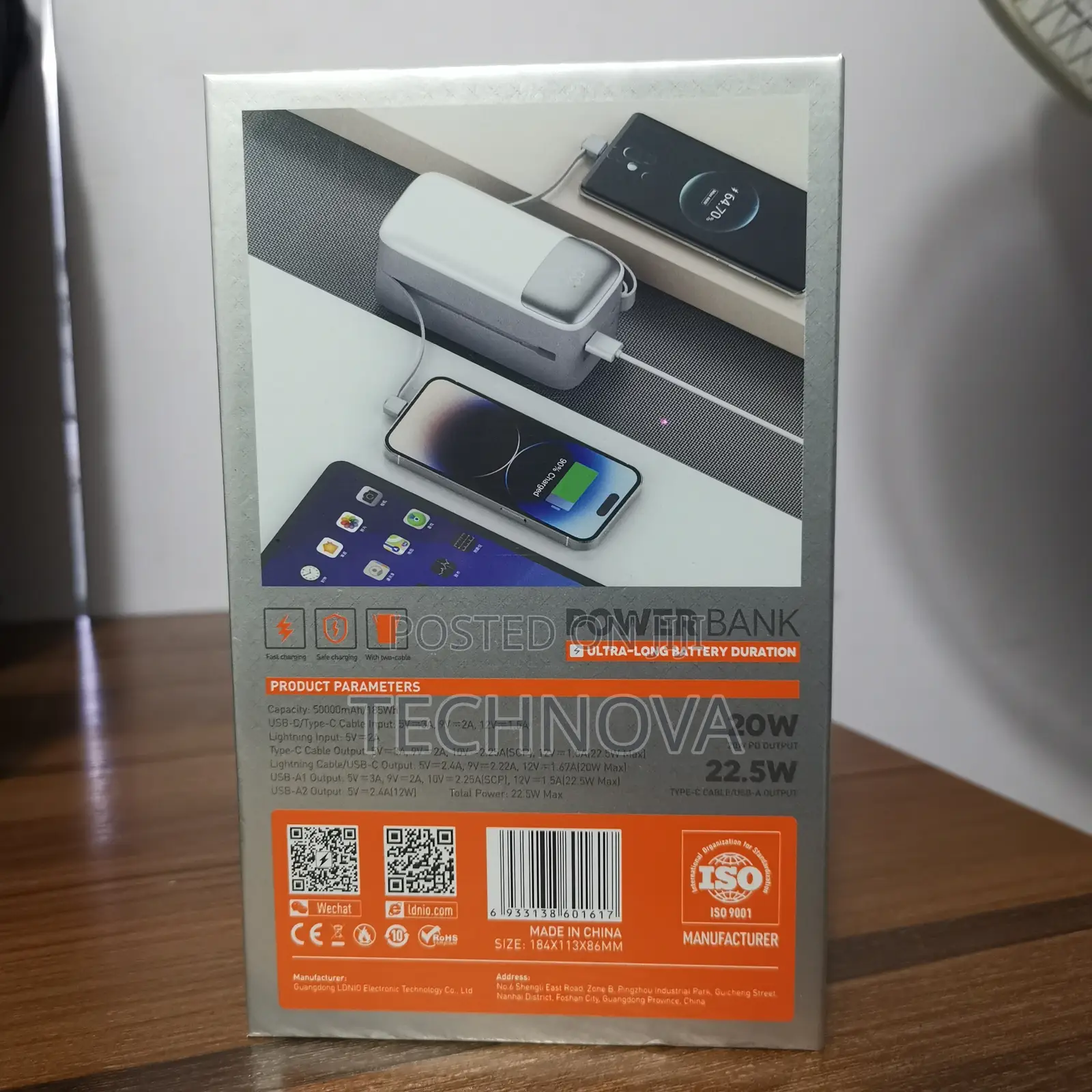 Ldnio Pq50 50000mah Power Bank
